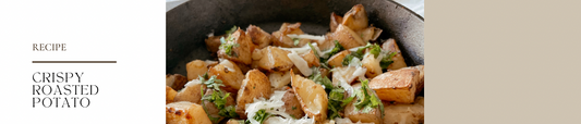 Crispy Roasted Parmesan Potatoes