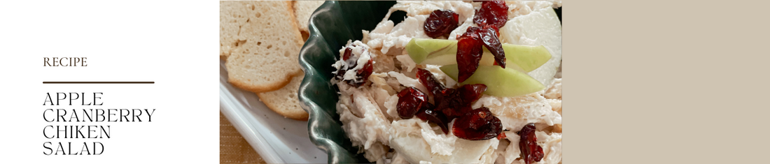 Apple Cranberry Chicken Salad